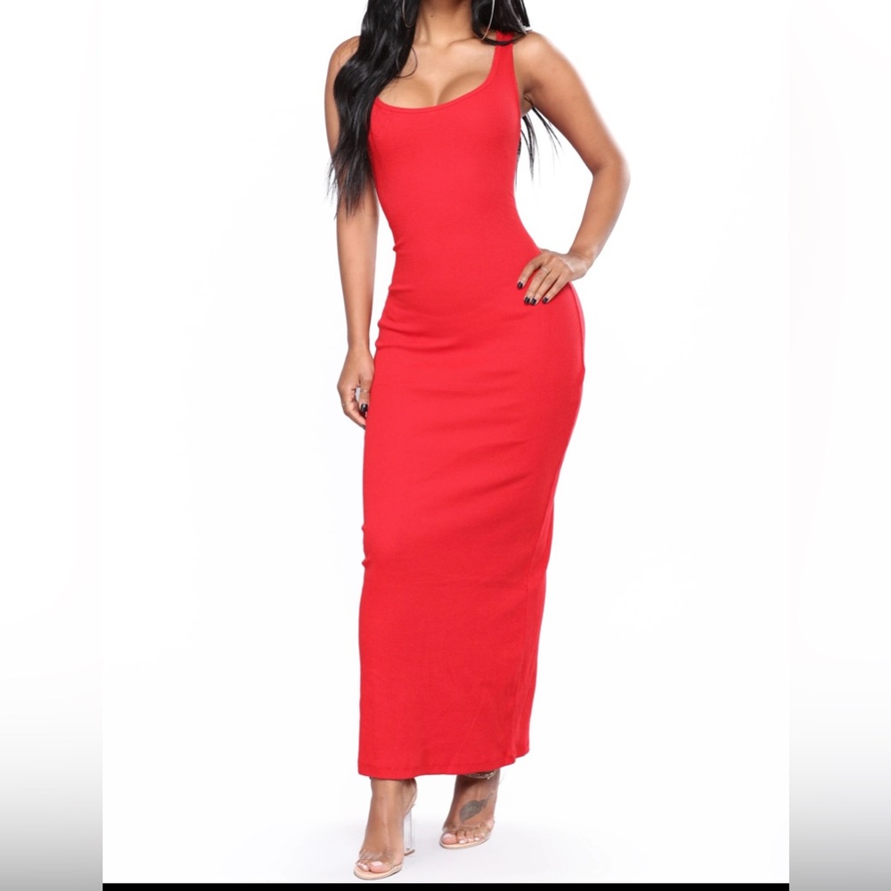 Red Maxi Dress